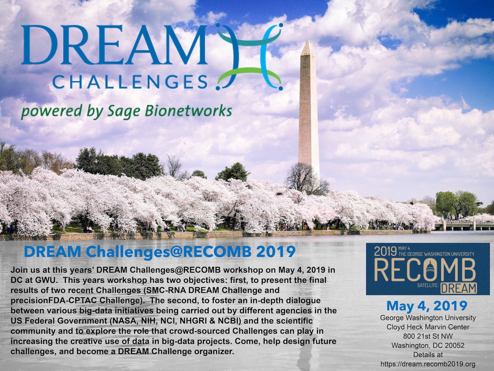 pFDA CPTAC DREAM 2019 Flyer