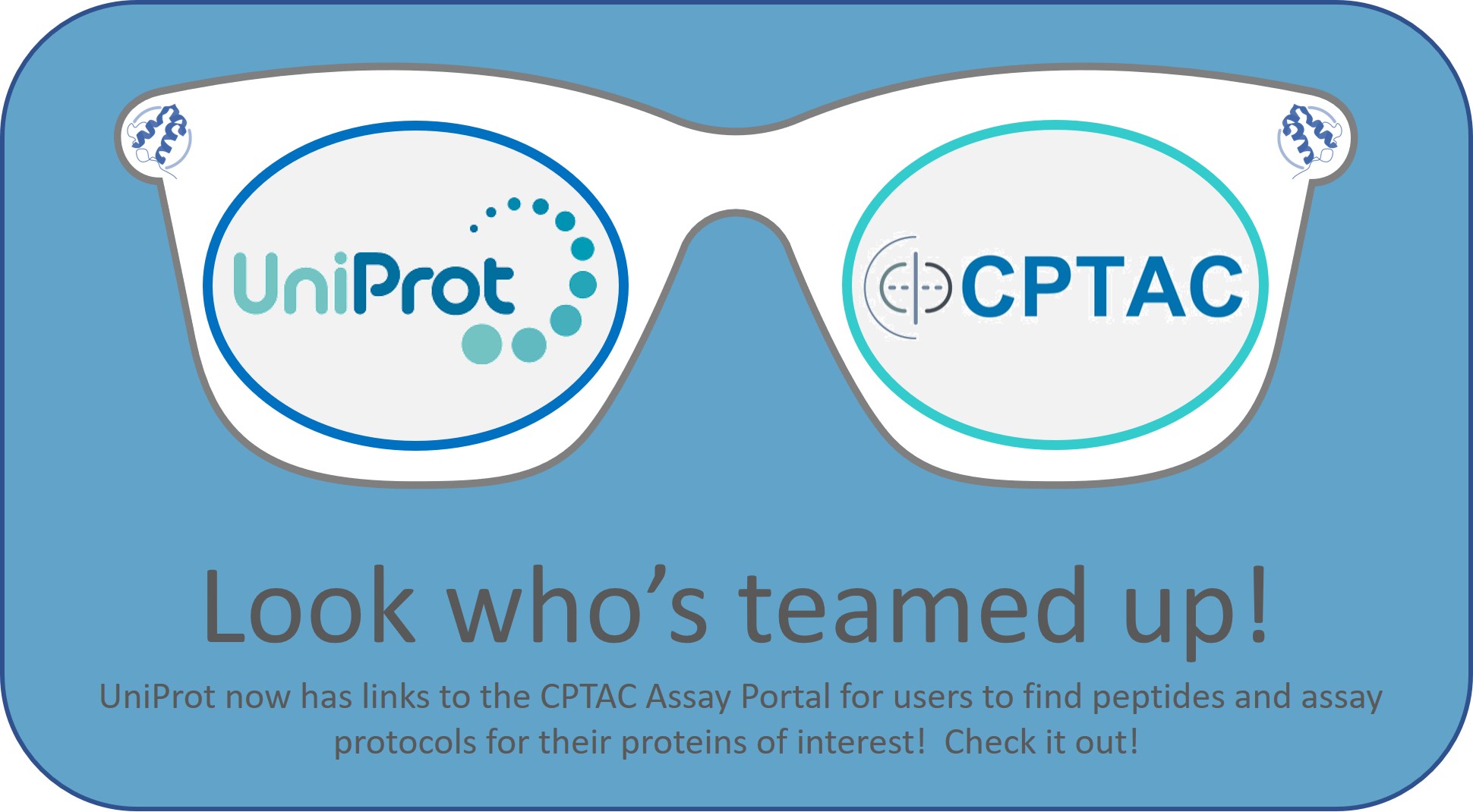 CPTAC and UniProt has teamed up