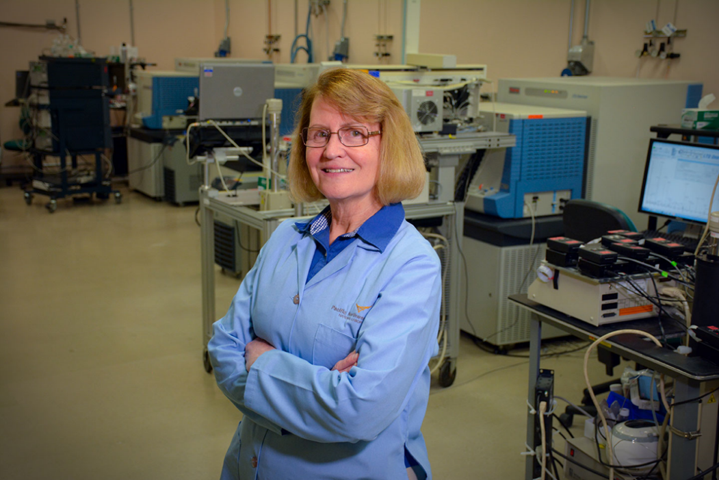 Karin Rodland at her PNNL facility